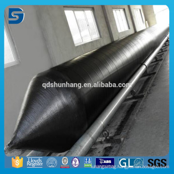 SGS certified inflatable rubber barge ship launching airbag